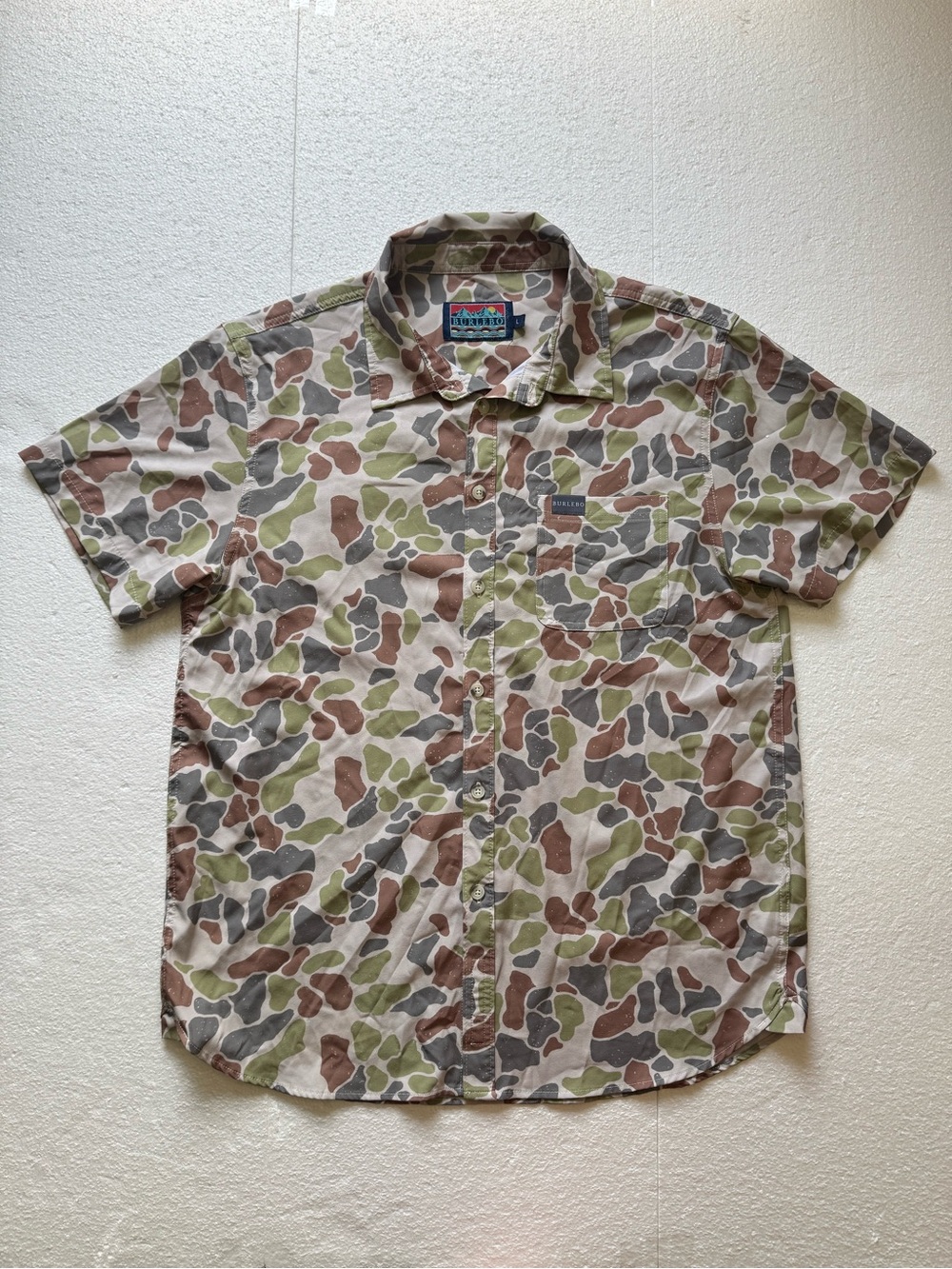 Burlebo Venado Camo Performance Shirt Large